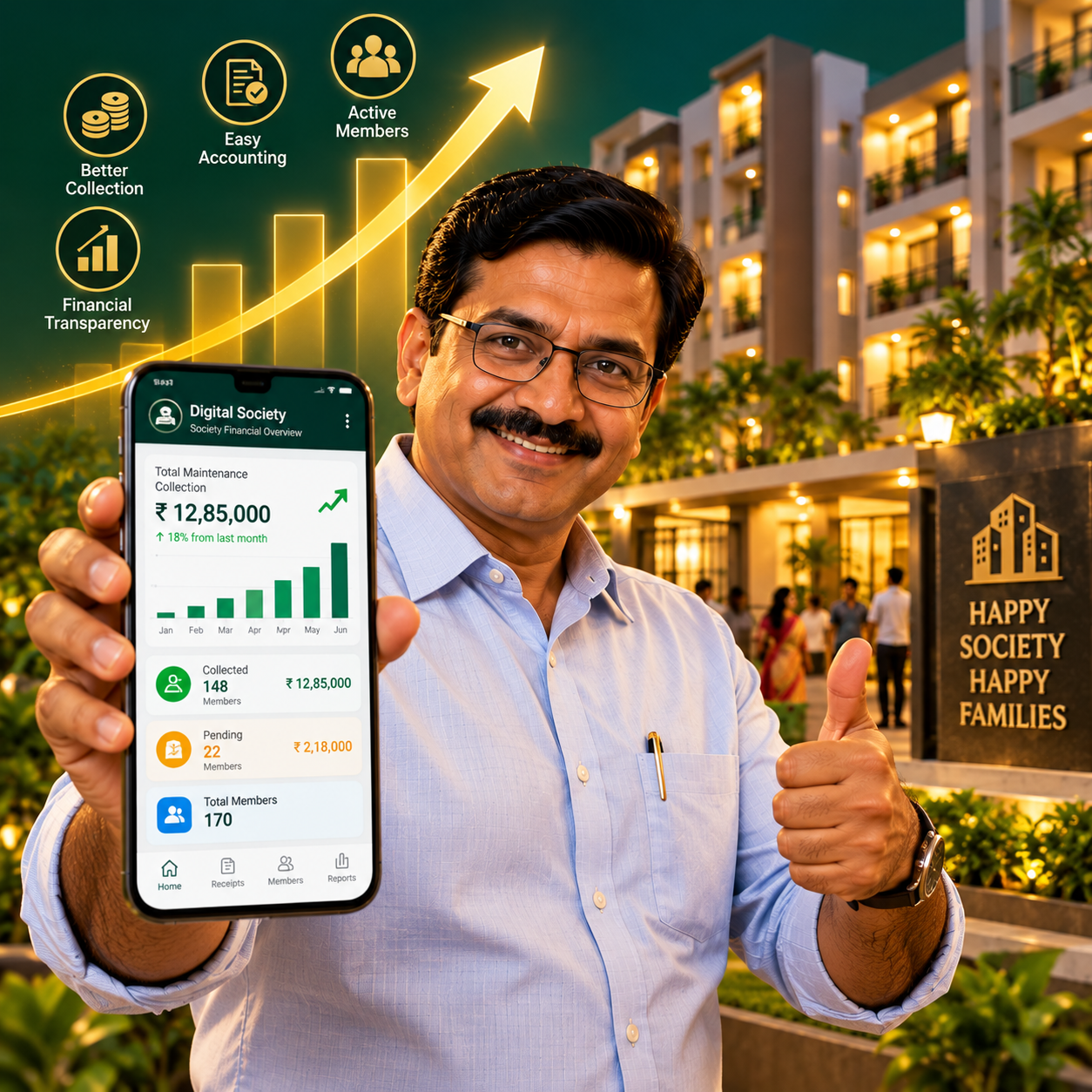 प्रगतीसाठी खास टिप्स - Society Growth Leaders '27 WhatsApp कम्युनिटी